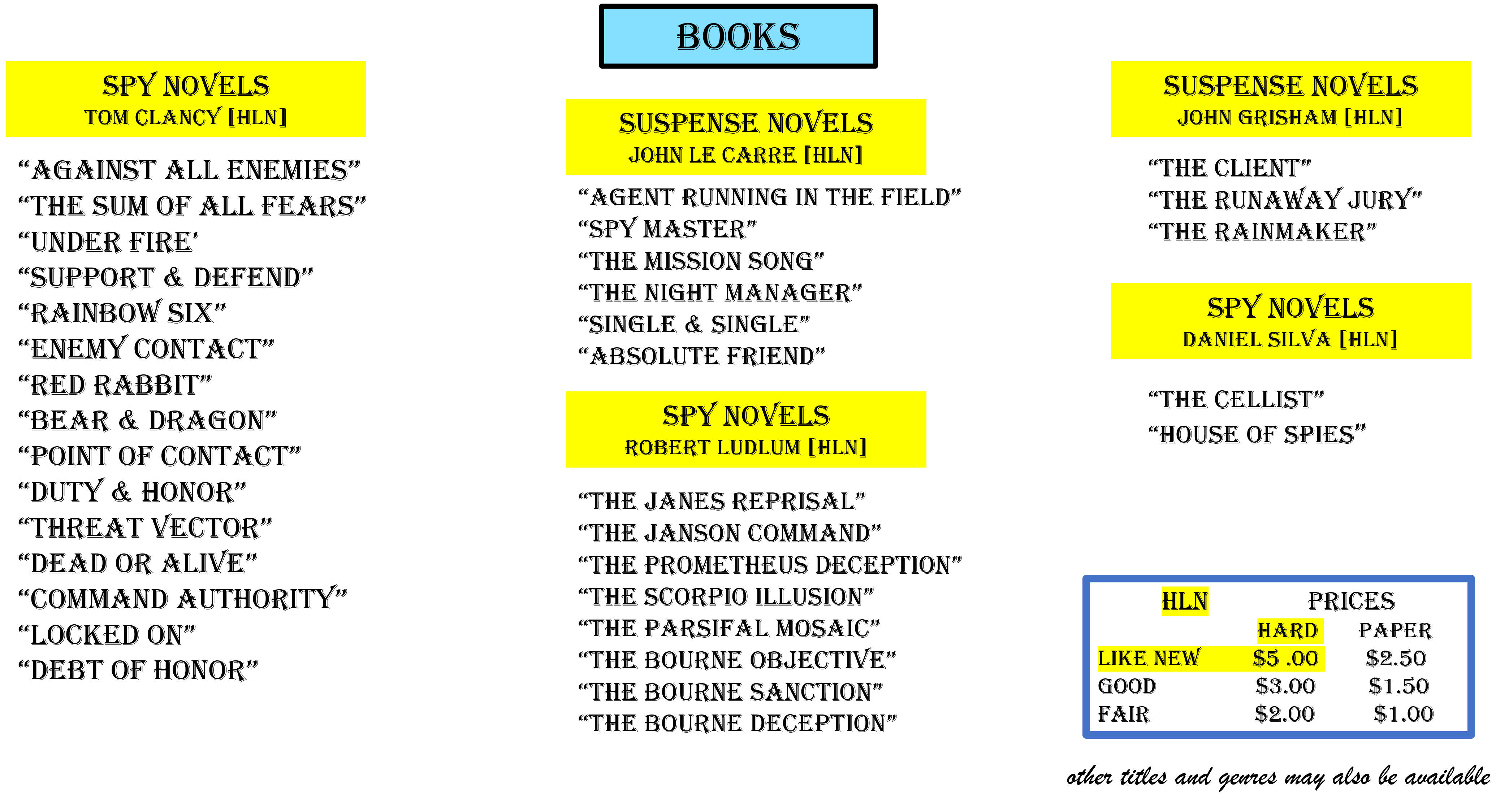 Books