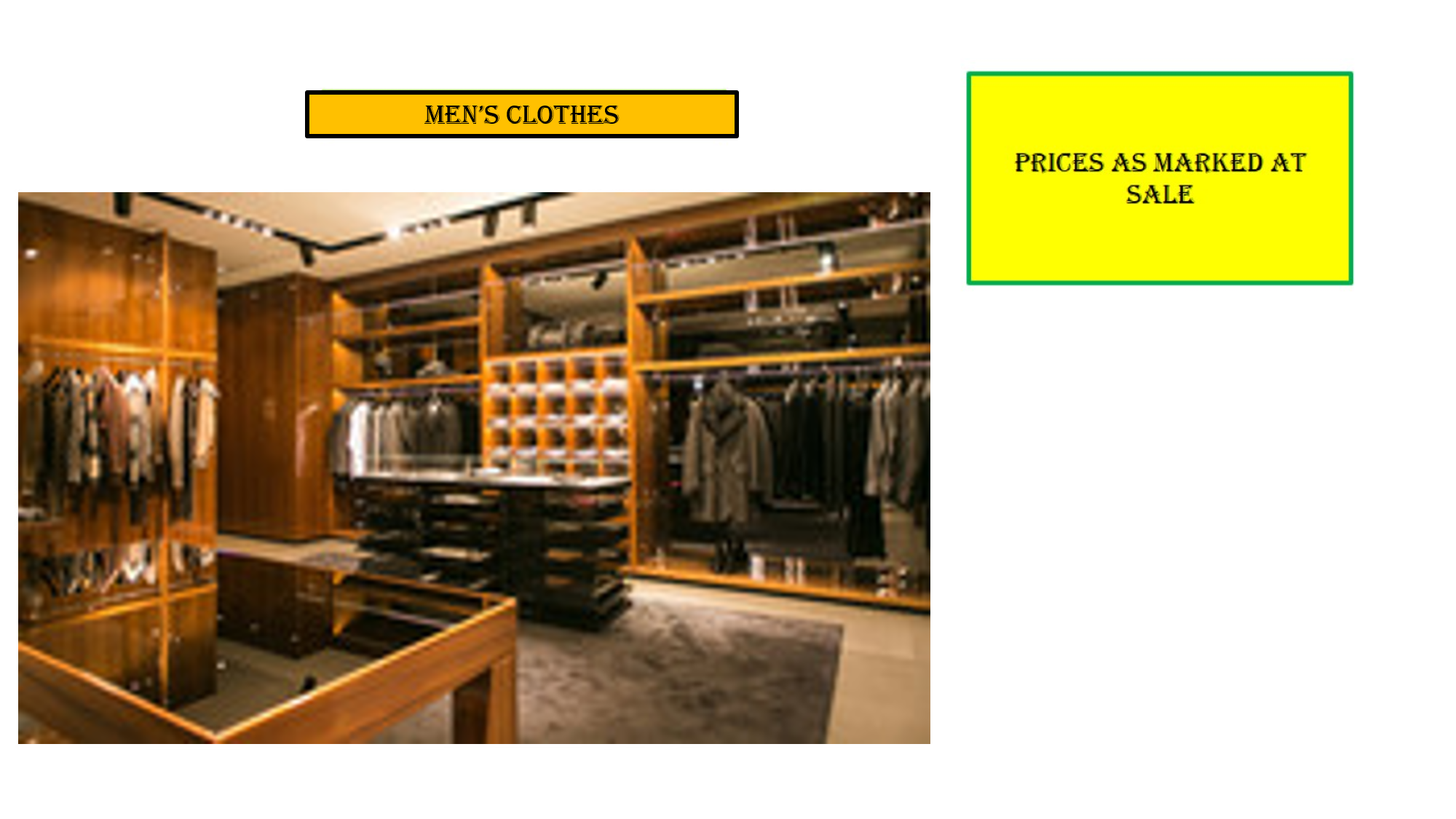 Mens Clothes